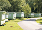 Castle Brake Holiday Park in Woodbury, South West England