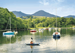 Crake Valley in Water Yeat, North West England