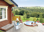 Faweather Grange Lodges in Ilkley Moor, North West England