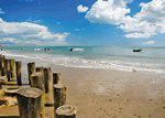 Whitecliff Bay Holiday Park in Bembridge, South East England